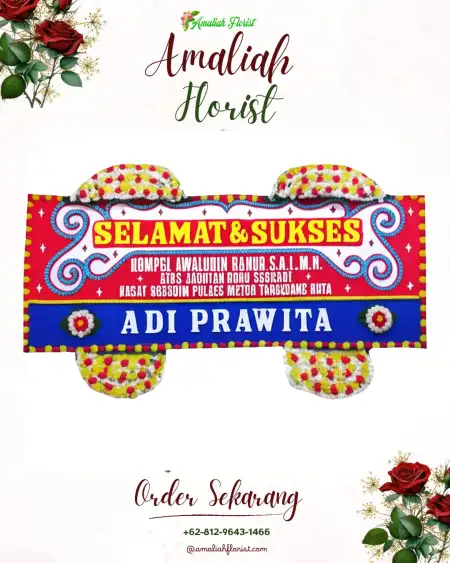 Papan Bunga Ucapan Selamat Kulutan